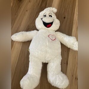 Build a Bear Boorific Ghost Heart Glow Eyes Exclusive Halloween BAB retired